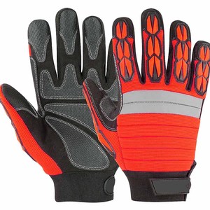 ถุงมือช่างอมาราหนังสังเคราะห์คุณภาพสูง ป้องกันมือสำหรับงานอุตสาหกรรม ทนทานต่อแรงกระแทก ถุงมือทำงานหนัก - Product Image 5