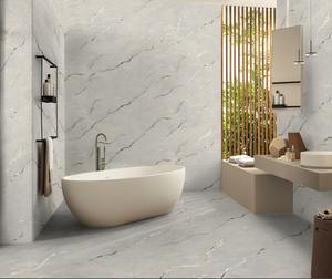 Baldosas de Porcelana con Aspecto de Piedra Natural, Mármol Pulido de Alto Brillo, Gran Formato 600x1200mm, Baldosas para Pared y Suelo, Piedra Sinterizada - Product Image 1