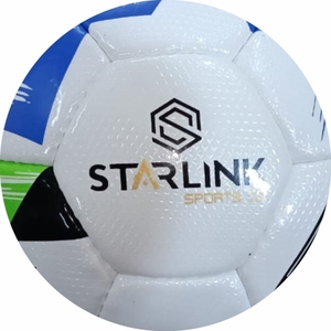 ลูกฟุตบอล Starlink สองสี ขาว น้ำเงิน เขียว ทนทาน เหมาะสำหรับการแข่งขัน น้ำหนัก 0.41-0.45 กก. - Product Image 4