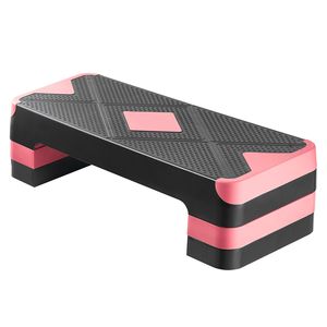 28-Inch Workout Aerobic Stepper Height Adjustable Fitness Training <b>Step</b> Deck Trainer Aerobic Exercise <b>Step</b> Platform 4 Ri Product - Product Image 1