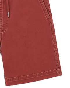 Shorts de bain d'été pour hommes, rouge rouille, personnalisés, séchage rapide, taille élastique avec cordon de serrage, décontractés pour la plage et les vacances - Product Image 4