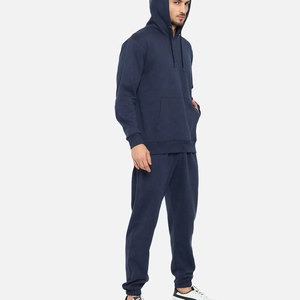 Conjunto Deportivo Personalizado al por Mayor, Sudadera Holgada de Felpa 100% Algodón, 500 GSM, con Capucha y Pantalones Jogger para Hombre - Product Image 4