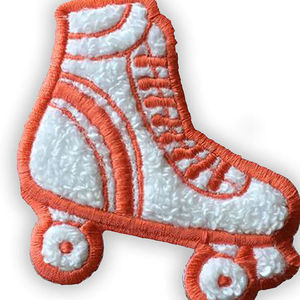 Parches Bordados en Chenilla Personalizados de Alta Calidad, Gran Tamaño, Nuevo Estilo, Bordado a Máquina, Decoración con Logotipo de Flores en Plástico PU - Product Image 3