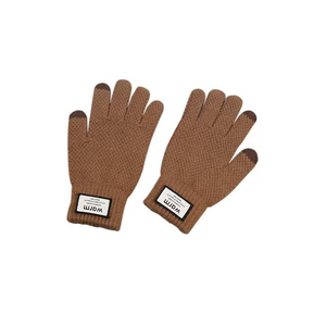 Winter Cycling Outdoor Casual Jacquard Knitted Touchscreen <b>Gloves</b> Full Finger Thickened <b>Wool</b> Warm Winter <b>Wool</b> <b>Gloves</b> - Product Image 1