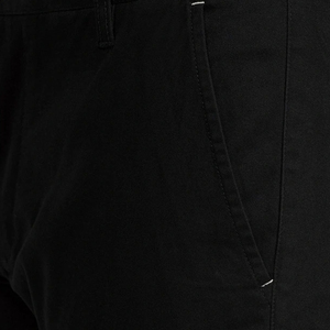 กางเกงชิโนผ้าฝ้ายฟลีซเอวสูงทรงตรงสไตล์วินเทจสำหรับผู้ชาย ปรับแต่งได้ ลายทางโค้ง - Product Image 6