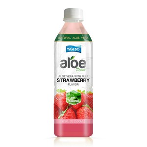Jus de fruits aromatisé Tan Do Aloe Vera 500ml en bouteille PET, 100% pur, faible en gras, saveur Ananas/Fruit de la Passion/Mangue/Noix de Coco, 10 Brix, à bien secouer, TD - Product Image 4