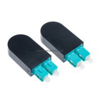 SC UPC Duplex Singlemode OS2 9/125um Fiber Optic Loopback Adapter Test Plug Untuk Penguji Peralatan Jaringan Pusat Data