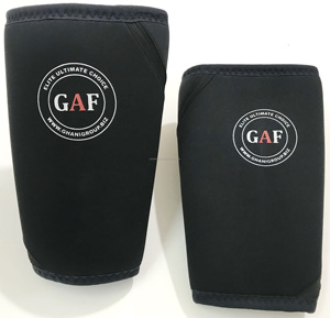 Genouillère de course GAF Sports Safety en nylon épais et coton respirant, antidérapante, tout-terrain, avec soutien élastique et compression - Product Image 6