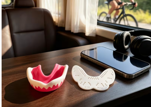 Protège-dents vert pour le sport, équipement de protection unisexe pour adultes, lavable, non toxique, style standard à enfiler - Product Image 5