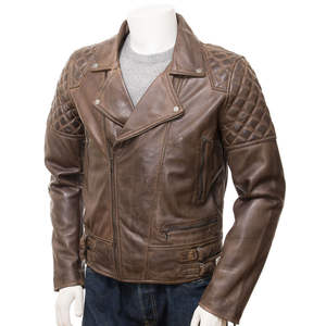 Chaqueta de Cuero Casual Premium para Hombre con Acabado Liso, Diseño Impermeable y Ecológico, Opción de Logotipo Frontal - Product Image 1