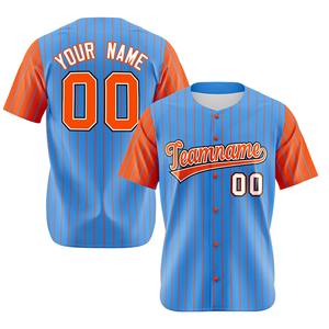 Uniforme de Béisbol Deportivo Clásico con Rayas, Sublimado, Retro, de Malla Transpirable, Compra en Grupo para Clubes, Uniforme de Béisbol Personalizado para Hombre - Product Image 6