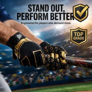 Gants de baseball personnalisables en couleur, légers, pour recevoir les balles, gants d'entraînement compétitif, gants de jeu antidérapants, pour jeunes et adultes - Product Image 6