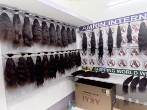 Extensiones de Cabello Humano Remy Indio, Trama Única, Cabello Virgen Liso de Color Natural, 100% Cabello Humano, 1000 g - Product Image 4