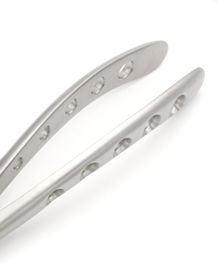 Forceps d'extraction atraumatique 35N 3 mm pour bicuspides de la mâchoire supérieure, à prise parallèle, finition mate, en acier inoxydable chirurgical dentaire - Product Image 3