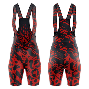 Sports Activewear Sublimation Camo Print Stretchable Fitted Compression <b>Bib</b> Short For Cycling Riding <b>Training</b> MTB Road <b>Bib</b> Short - Product Image 6
