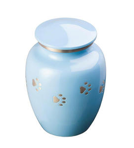 Handmade Brass Pet Cremation Urns Funeral Urns <b>For</b> Cat and Dog <b>Ashes</b> Burial Urns - Product Image 3
