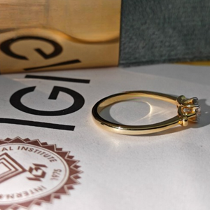 Anillo de Compromiso con Diamante Cultivado en Laboratorio de 2.0 Quilates, Certificado por IGI, para Mujer, Oro de 14K/18K, Joyería de Lujo para Boda, Regalo - Product Image 6