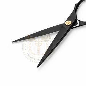 Juego de Tijeras de Peluquería Profesionales, Tijeras de Corte para Barbería y Peluquería, Kit de Tijeras de Acero Inoxidable Negro Mate - Product Image 3