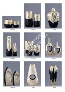 Jarrón de Metal de la Mejor Calidad con Acabado Pulido Antiguo en Níquel, Jarrones de Metal para Decoración Cultural y Centros de Mesa - Product Image 5