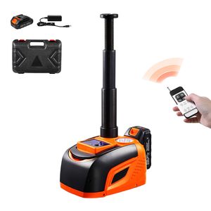 Martinetto Elettrico a Forbice da 5 Tonnellate, Capacità di Carico 11000 Libbre, Voltaggio 12V Regolabile per Sostituzione Pneumatici - Product Image 1