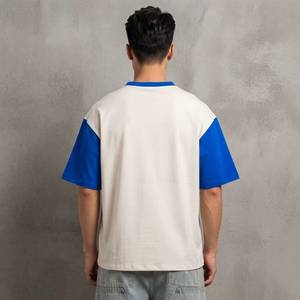 ออกแบบโลโก้ตามสั่ง เสื้อยืดผู้ชายทรงหลวม บริการ OEM เสื้อยืดแขนสั้นสำหรับฤดูร้อน ขายออนไลน์ เสื้อยืดพิมพ์ลายผู้ชาย - Product Image 2