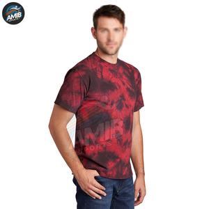 Camisetas Tie Dye de Algodón 100% de la Mejor Calidad, Venta al Por Mayor de Fábrica, Diseño Personalizado para Hombre, Estilo Deportivo, Nuevo Diseño de Última Moda - Product Image 4