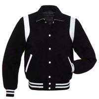 Veste universitaire homme grande taille sur mesure, style streetwear, col montant, personnalisable, respirante, prix de gros