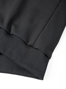 Sweat-shirt à col côtelé demi-zip pour homme du fabricant, taille XS, avec logo brodé, pull décontracté en maille - Product Image 4