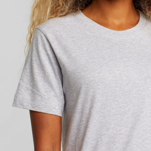 T-shirt pour femmes, design personnalisé élégant, nouvelle arrivée, manches courtes, col rond, taille plus, vente en gros, imprimé, 100% coton, respirant - Product Image 3
