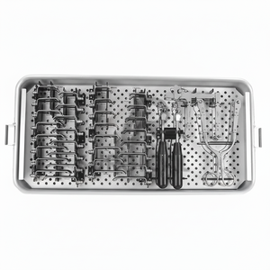 Sistema de Retracción Cervical de Acero Inoxidable de Alta Calidad, Juego Completo de Retractores Espinales - Product Image 1