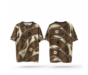 เสื้อยืด OEM แบบซับลิเมชั่นเต็มตัว ออกแบบเองได้ สำหรับชุดออกกำลังกาย |   ผู้จัดจำหน่ายเสื้อผ้าออกกำลังกายแบบซับลิเมชั่น |   ไซส์ผู้ชาย ผู้หญิง และเยาวชน - Product Image 2
