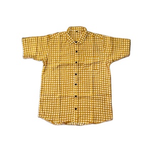 Chemise décontractée pour homme en coton 100% fait main, imprimée au bloc, style Jaipuri, respirante, à manches courtes, pour l'été, en stock - Product Image 1