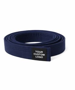 เข็มขัดยิวยิตสูบราซิลแบบขายส่งสั่งทำพิเศษ คุณภาพพรีเมียม พร้อมปักลายและโลโก้ตามสั่ง สำหรับผู้ชายและผู้หญิง - Product Image 6