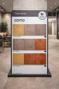 Série Cotto - Carreaux en céramique modernes - Utilisation intérieure et extérieure - Carreaux de sol et de mur résistants aux acides et antidérapants - Product Image 5