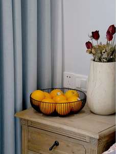 Panier à fruits en fil métallique pour le pain, les collations, les articles ménagers, rangement pour la cuisine et le salon, bol à fruits, porte-légumes - Product Image 4