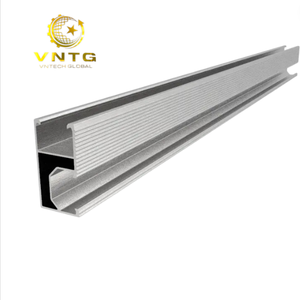 Structure de montage solaire anti-corrosion en aluminium VNG-R2645 pour toit métallique - Product Image 1