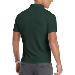 Wholesale Custom Solid Colors Quarter Zipper T-<b>Shirt</b> Short Sleeve <b>Zip</b> <b>up</b> Lightweight Casual <b>Shirts</b> Quarter <b>Zip</b> T-<b>shirt</b> For <b>Men</b> - Product Image 2