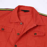 Veste en jean décontractée pour homme, respirante, imperméable, coupe-vent, pour l'hiver, prix de gros abordables, coupe classique, 100% denim