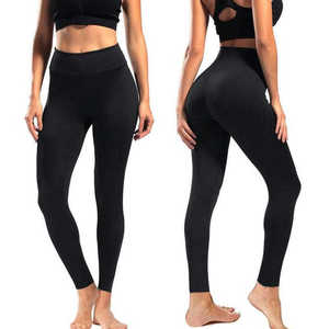 Leggings de Cintura Media para Mujer, Diseño de Color Único, Spandex de Secado Rápido, Transpirables, Ecológicos, con Logotipo Personalizado Fortleo - Product Image 1