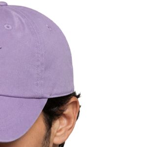 Lavender <b>Purple</b> Custom Rhinestone Baseball Cap Fashion Face Design Adjustable Cotton Dad <b>Hat</b> Luxury Streetwear OEM ODM Wholesale - Product Image 4