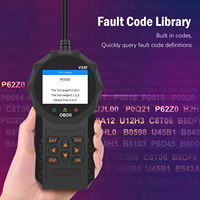 Nuevo Escáner OBD2 V320, Herramienta de Diagnóstico para Autos, Probador de Voltaje de Batería de 12V, Lector de Códigos de Error del Motor, Flujo de Datos en Tiempo Real