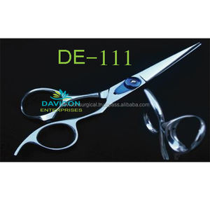 Hermosa tijera de corte de pelo de acero inoxidable con tornillo CNC Base de instrumento quirúrgico manual - Product Image 5