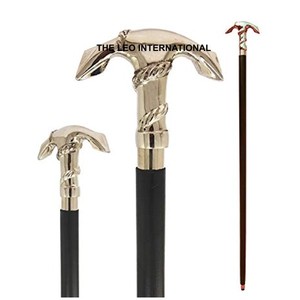 Aluminum Shining Mirror Polished Luxury Walking Stick Standard Designing New Arrival Decorative Walking Stick for <b>Top</b> Selling - Product Image 3