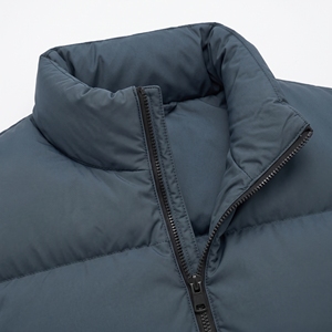 Chaleco Acolchado Ligero Personalizado, Sin Mangas, Impermeable, Transpirable, Reversible, Chaqueta de Invierno con Cierre Frontal, Ropa Exterior OEM - Product Image 5