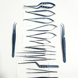 16 Pièces d'Instruments Chirurgicaux Ophtalmiques Basiques en Titane pour Micro-Chirurgie Oculaire, Instruments en Acier Inoxydable - Product Image 2