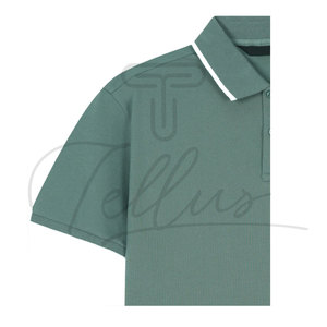 Camisa de Lona Transpirable de Alta Gama, Nueva, para Hombre, Estilo Formal, Manga Corta, Poliéster/Algodón - Product Image 4