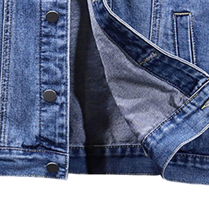 Gotham Top Selling Canvas <b>Denim</b> Vest for Men Autumn Casual Button <b>Custom</b> Logo High Quality Fashionable Sleeveless <b>Jacket</b> - Product Image 5