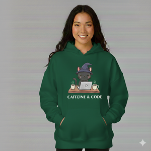 Sudadera con Capucha Premium para Mujer, Diseño Minimalista con Logotipo, Sudadera Lisa para Invierno - Product Image 1