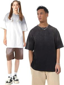 Unisex Custom Men's Street Acid Wash Oversized Vintage T-shirt 100% Cotton Breathable 230g Sizes - Product Image 6