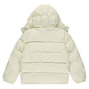 Chaqueta Acolchada de Longitud Media para Mujer, con Capucha, Chaqueta de Invierno Acolchada, Ligera, Térmica, Informal, para Exteriores, con Bolsillos - Product Image 4